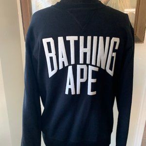 A Bathing Ape Bape Crew Neck Sweater